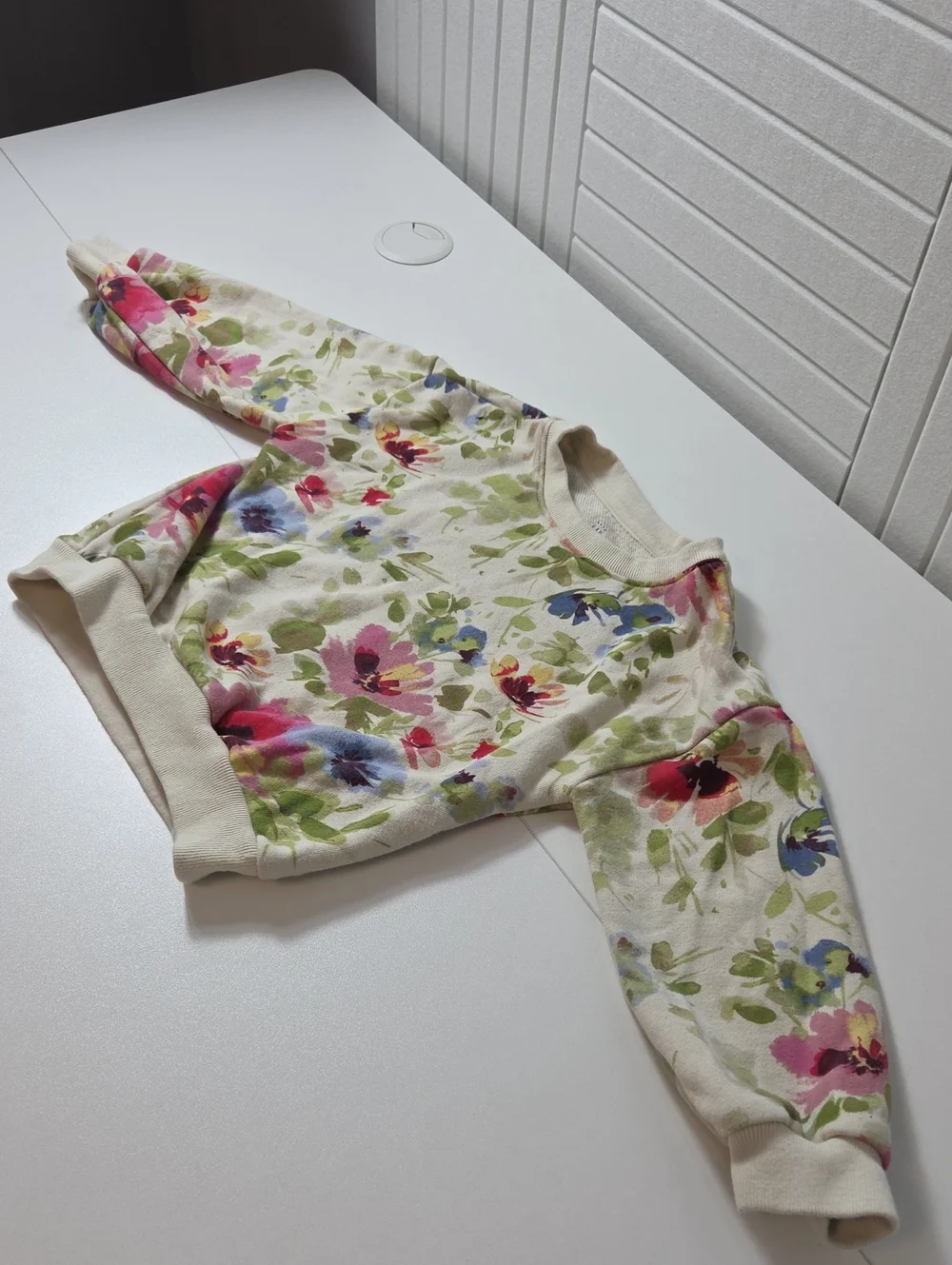 GAP Floral Sweatshirt And Pants Set Size 3 Years